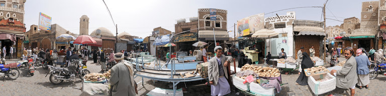 Bread Suq, Sana'a, Yemen, by Stefan Geens